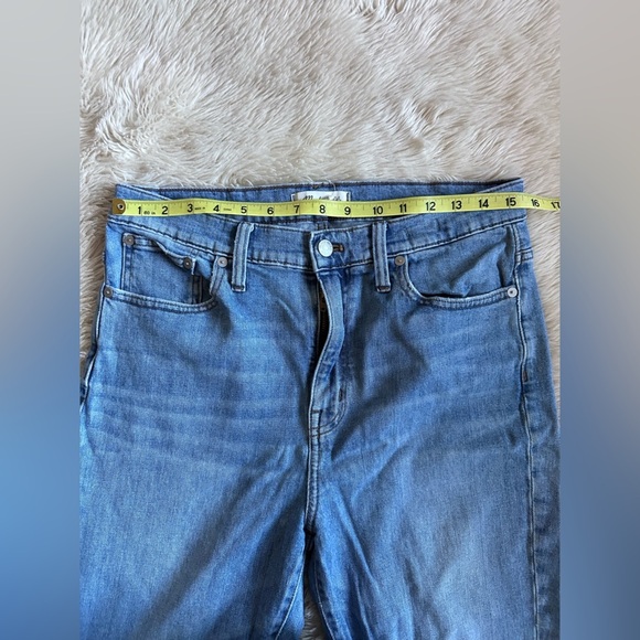 Madewell The High-Rise Slim Crop Boyjean in Elkhart Light Wash Size 29 - Picture 6 of 14